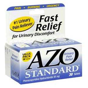 Can dogs take azo for uti